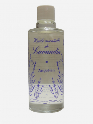Масляная эссенция лаванды в стеклянной емкости (50 мл) производителя Lavandes Angelvin
