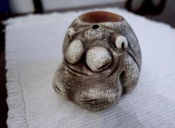 Арома-лампа «Бегемот» из керамики